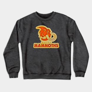 Maine Mammoths Football Crewneck Sweatshirt